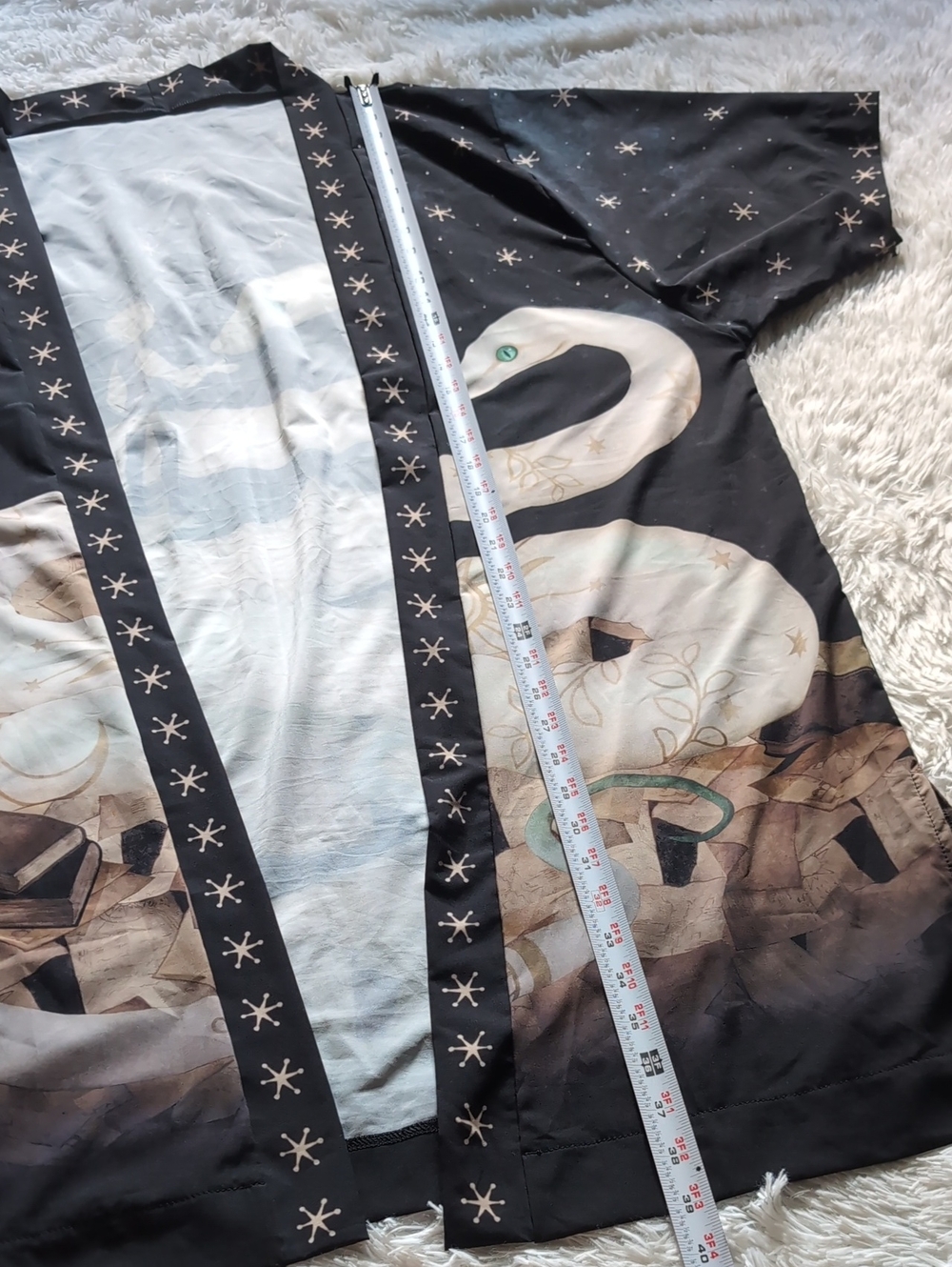 🔴SALE! Blackmilk The Snake and The Boy Kimono Style Flowy Witchy Gothic Robe - Picture 16 of 16